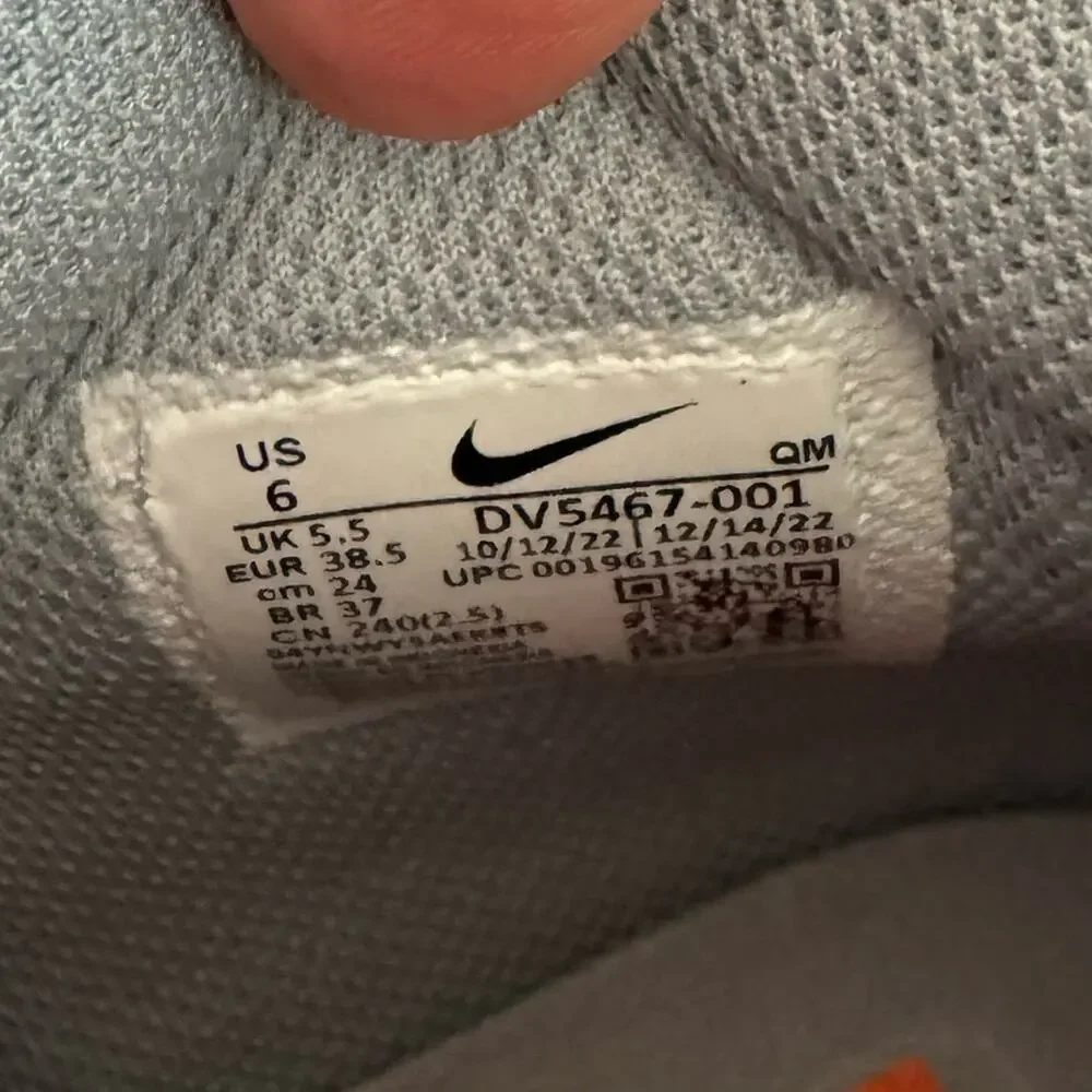 Nike SB Blazer Mid Wolf Grey Men 6 Women 7 - Picture 6 of 11